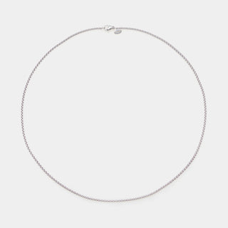 COLLANA CATENA MAGLIA VENETA STONDATA 2MM