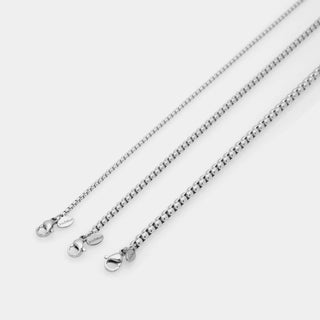 COLLANA CATENA MAGLIA VENETA STONDATA 2MM