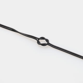 Bracciale nodo infinito morbido in acciaio