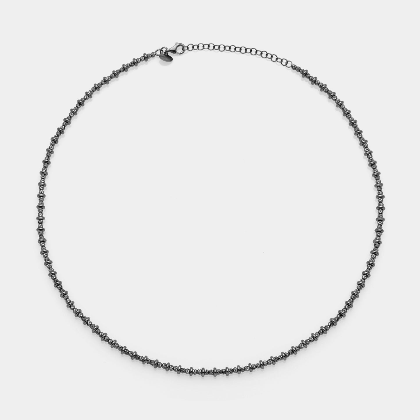 Collana argento brunita ref. LC10