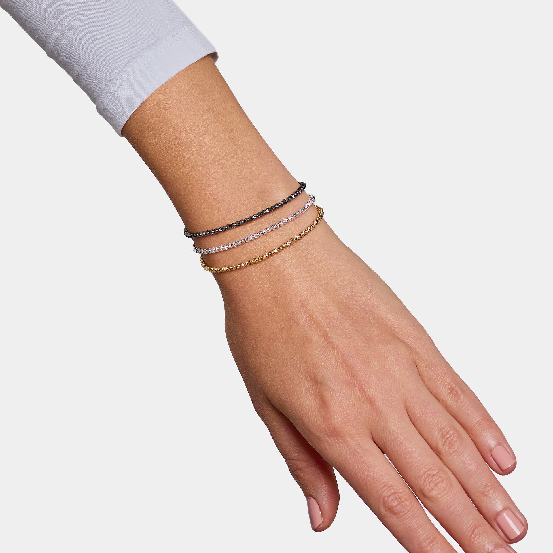 Bracciale decina placcato oro con medaglia dell'Apparizione - Perfetto Bracciale decina placcato oro con medaglia dell'Apparizione - Perfetto