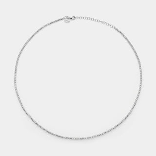 Collana argento rodiata ref. LC16