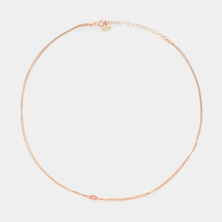 Collana Infinito Morbida in Argento 925