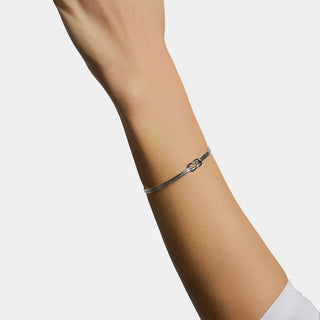 Bracciale Infinito MEDIO in Argento 925