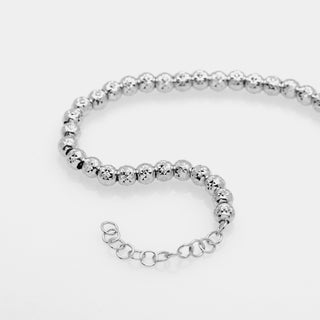 Bracciale argento rodiato ref. LC34