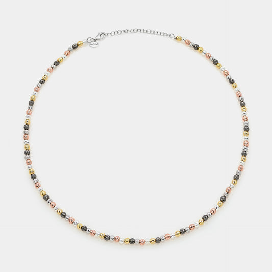 Collana argento multicolor ref. LC73